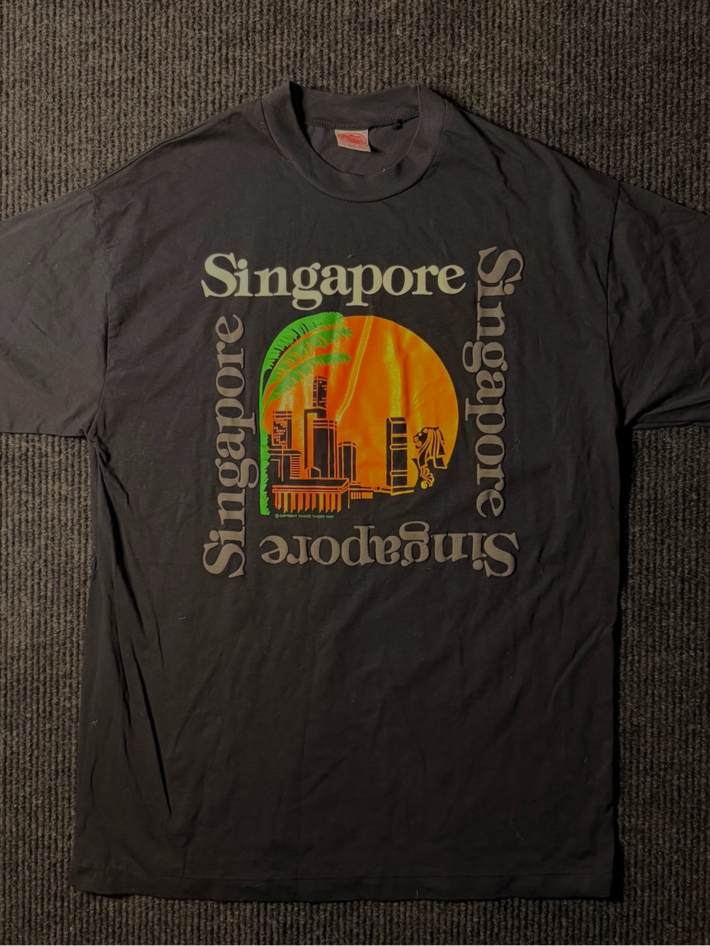 Vintage Single Stitch Singapore Graphic Tee